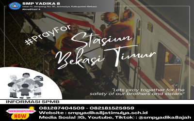 Doa dan Solidaritas untuk Korban Musibah di Stasiun Bekasi Timur