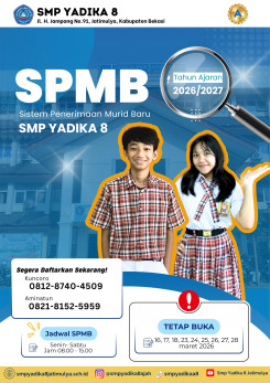 Info SPMB SMP Yadika 8